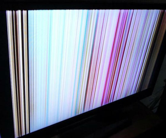 Телевизор в полосах не показывает | Вызов телемастера на дом в Пущино